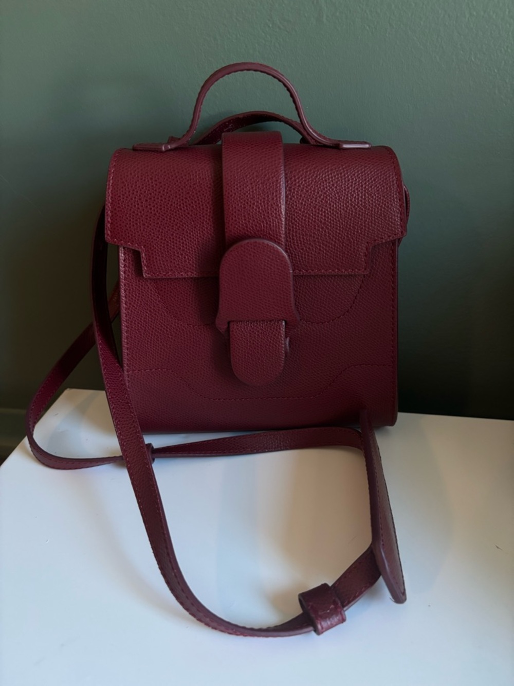 Senreve Burgundy Mini Bag